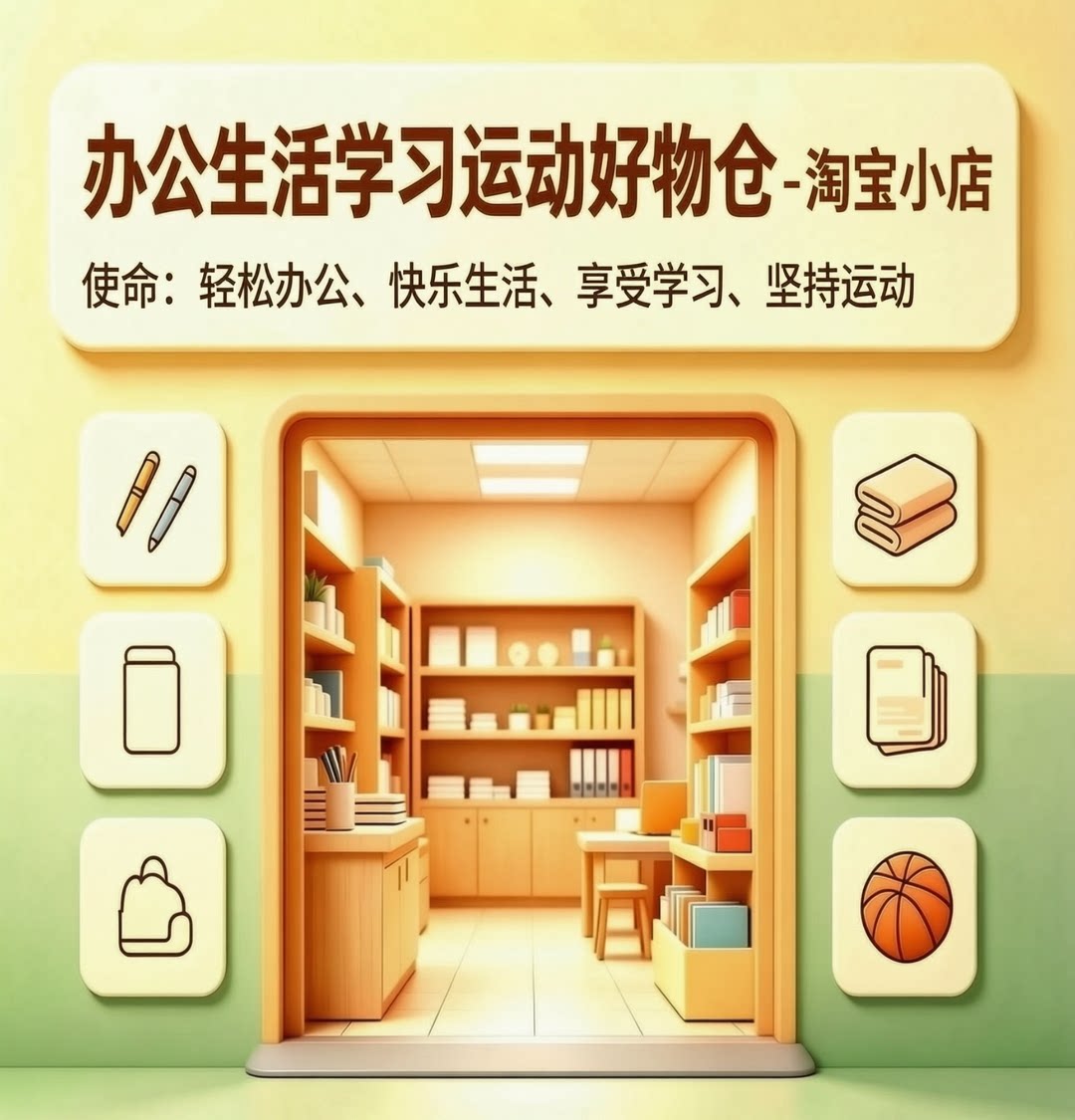 办公生活学习运动好物仓