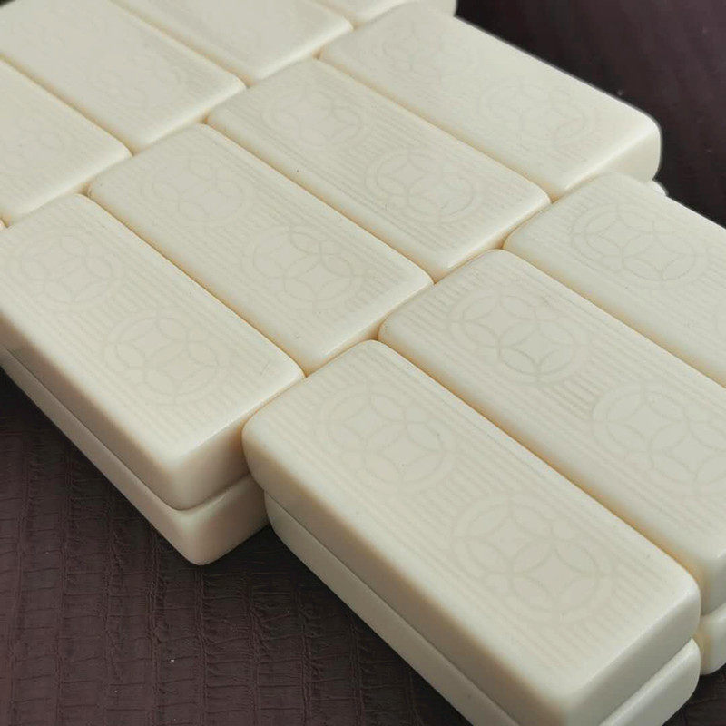 Pai Nine Melamine DominoEs Home Push Card Nine Large Thick Push Card Nine Great Exhibition Hongtu Bamboo Wire Card Nine 32 cards