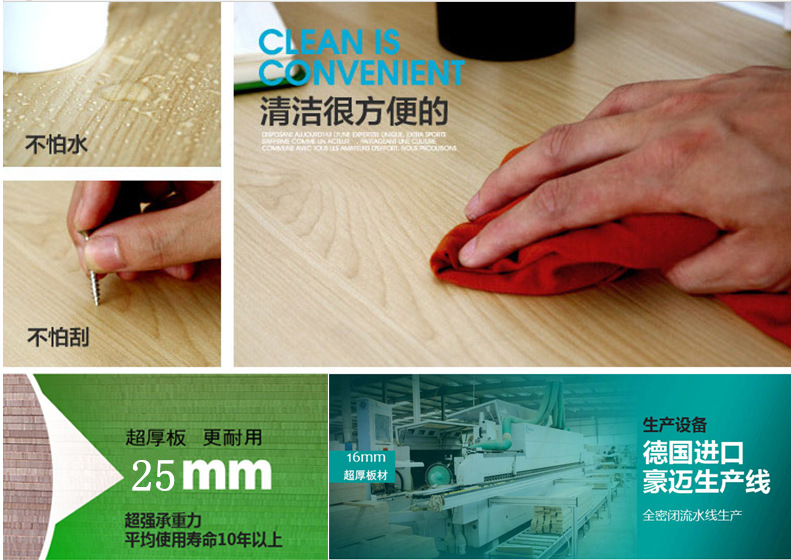 Quảng Châu bốn người nội thất văn phòng thẻ màn hình 4 nhân viên kết hợp bàn ghế