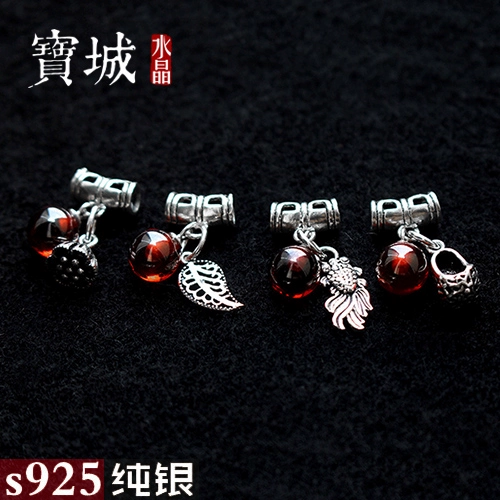 Изогнутая трубка, цирконий, подвеска, аксессуары, браслет из кварца, ювелирный шарм, аксессуар, серебро 925 пробы