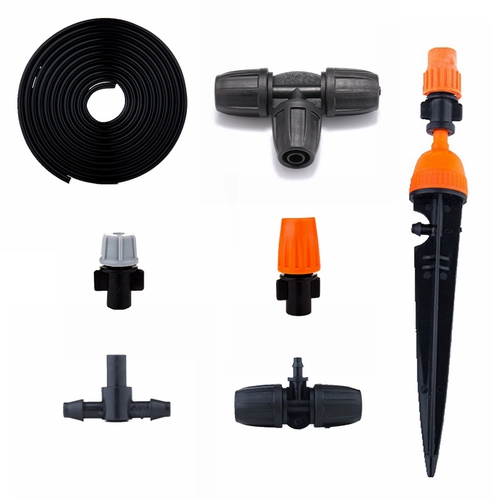 Орошение ирригации с аэрозольной ирригацией.