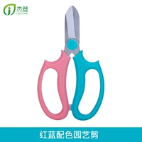 Ножницы красного и синего цвета