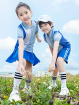 Kindergarten Garden Clothing Summer Clothing Graduation Photos Clothing Ingléin Breeze Elementary School Uniforms Performance Suit Childrens Class Clothes Summer