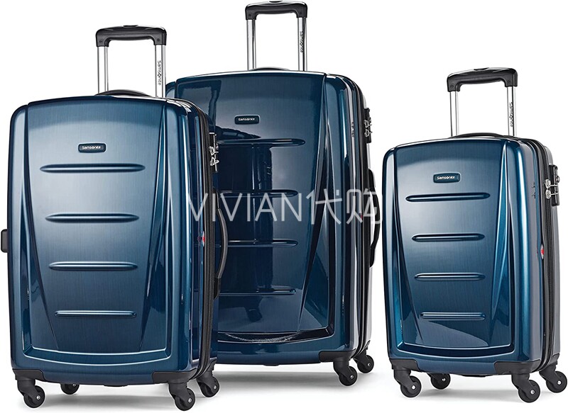 Чемодан 美国代购包税 samsonite 新秀丽 winfield 2 三件套旅行箱行李箱