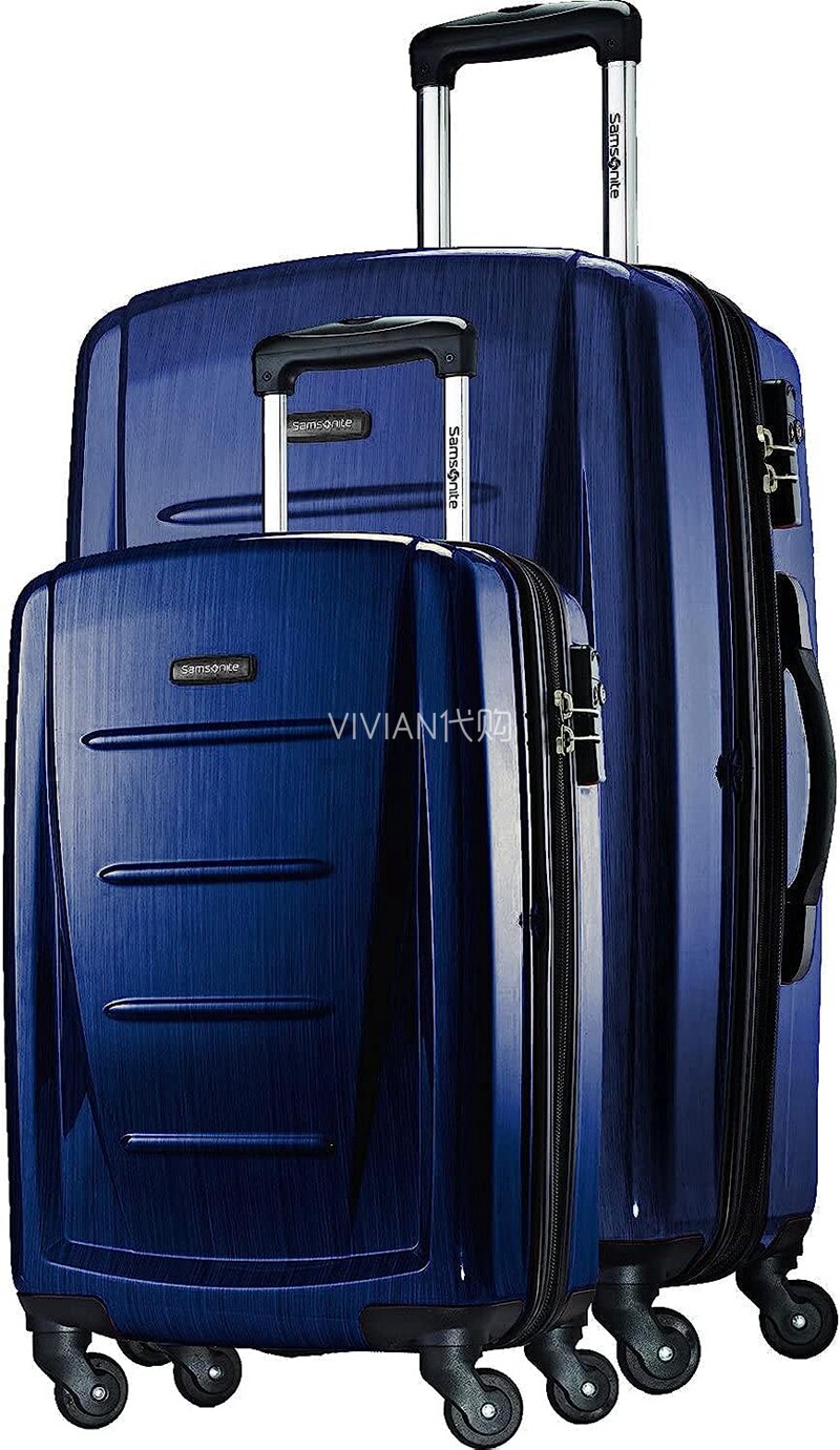 Чемодан 美国代购包税 samsonite 新秀丽 winfield 2 三件套旅行箱行李箱