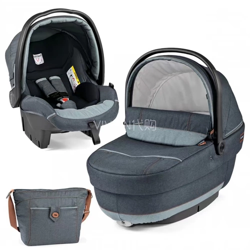 Немецкий купил итальянский peg perego set Новая спальная коробка для детской корзины с тремя наборами.