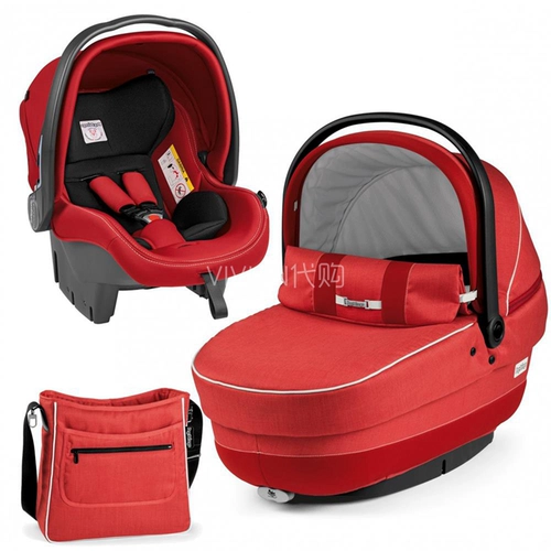 Немецкий купил итальянский peg perego set Новая спальная коробка для детской корзины с тремя наборами.