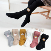 Han Baby Version Even Pants Socks Autumn Winter Animals Baby Beats Bottom Pants Girls Dance Pants Socks Socks Baby Stockings Children Socks