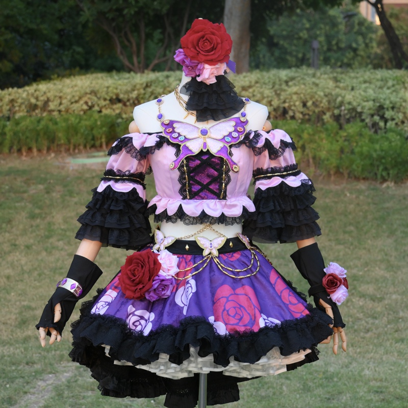 Idol Event Purple Orchid Rose Dress Idol Event Purple Orchid Rose Dress