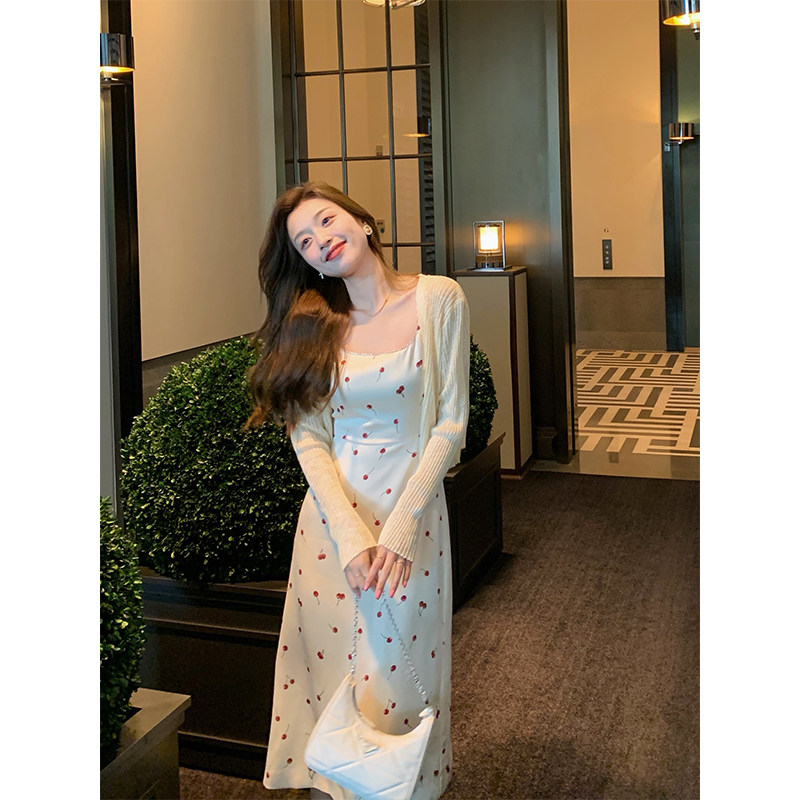 cchen Chen Chen_Sunscreen Cardigan Jacket Women 2022 Spring and Autumn Thin Section Short White Knitted Sweater Long-sleeved Top