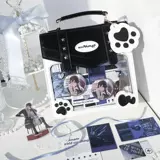 呜咚 Оригинальная универсальная прозрачная сумка через плечо, значок