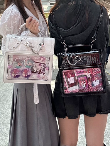 呜咚 Оригинальная субкультура Subculture готической девушки, прозрачная двухмерная два элемента 唧 小 小 pu [Bannote Party]