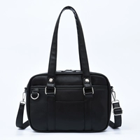 Черная маленькая сумка через плечо, бретели