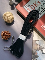 Черный плечевой ремень из ПУ [один плечевой ремень]