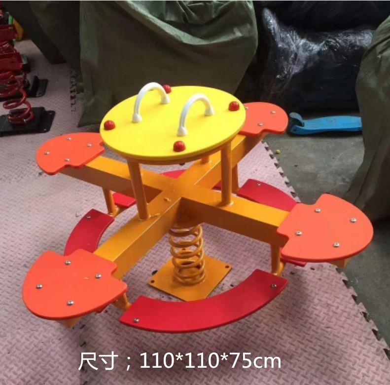 Outdoor Children Seesaw Seesaw PE Board Rocky Community Park Large Rocking Horse Seesaw Nursery Spring Rocking