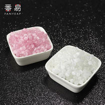 White Cats Eye Stone scattered beads semi-finished accessories beaded hand woven bracelet material accessories material bag accessories