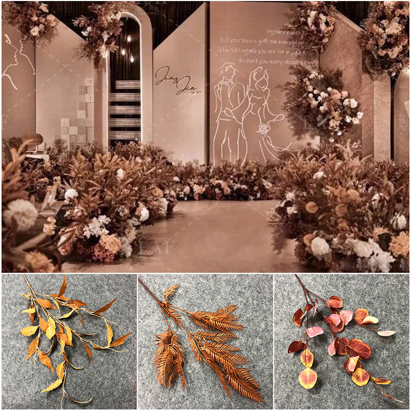 Wedding Coffee Simulation Peony Rose Embroidery Ball Eughali Simulation Flower Simulation Flower Simulation Flower Simulation Wedding Decoration