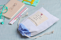 Special day single~Travel storage bag Fabric bundle pocket Canvas drawstring bag Pull-out bag