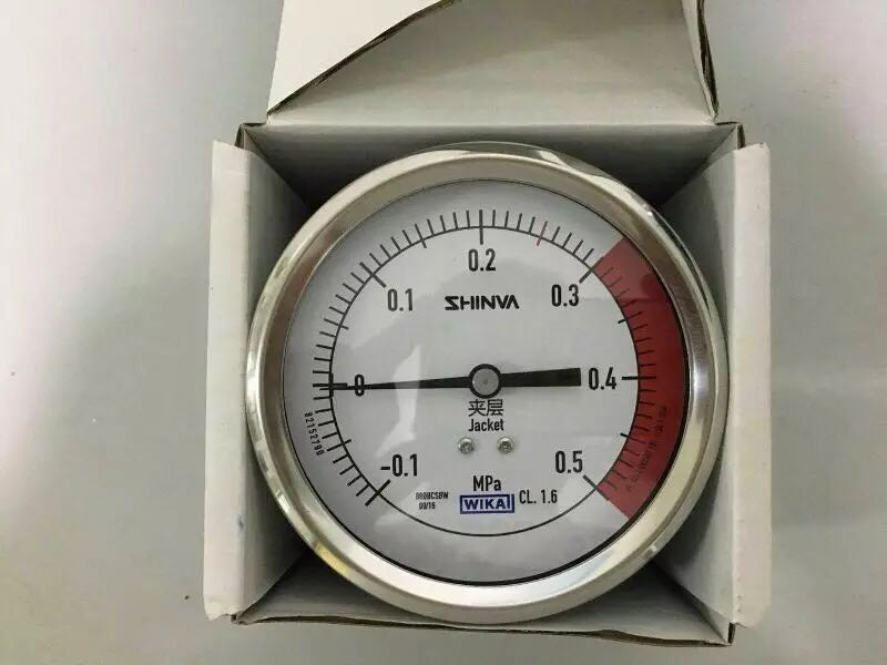 Applicable to Shandong Xinhua Medical Pulse Sterilizer wika inner chamber interlayer pressure gauge Wika-0 1~0 5