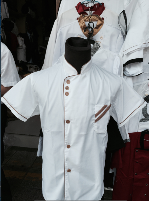 Uniforme de cuisinier en polyester - Ref 1909567 Image 9