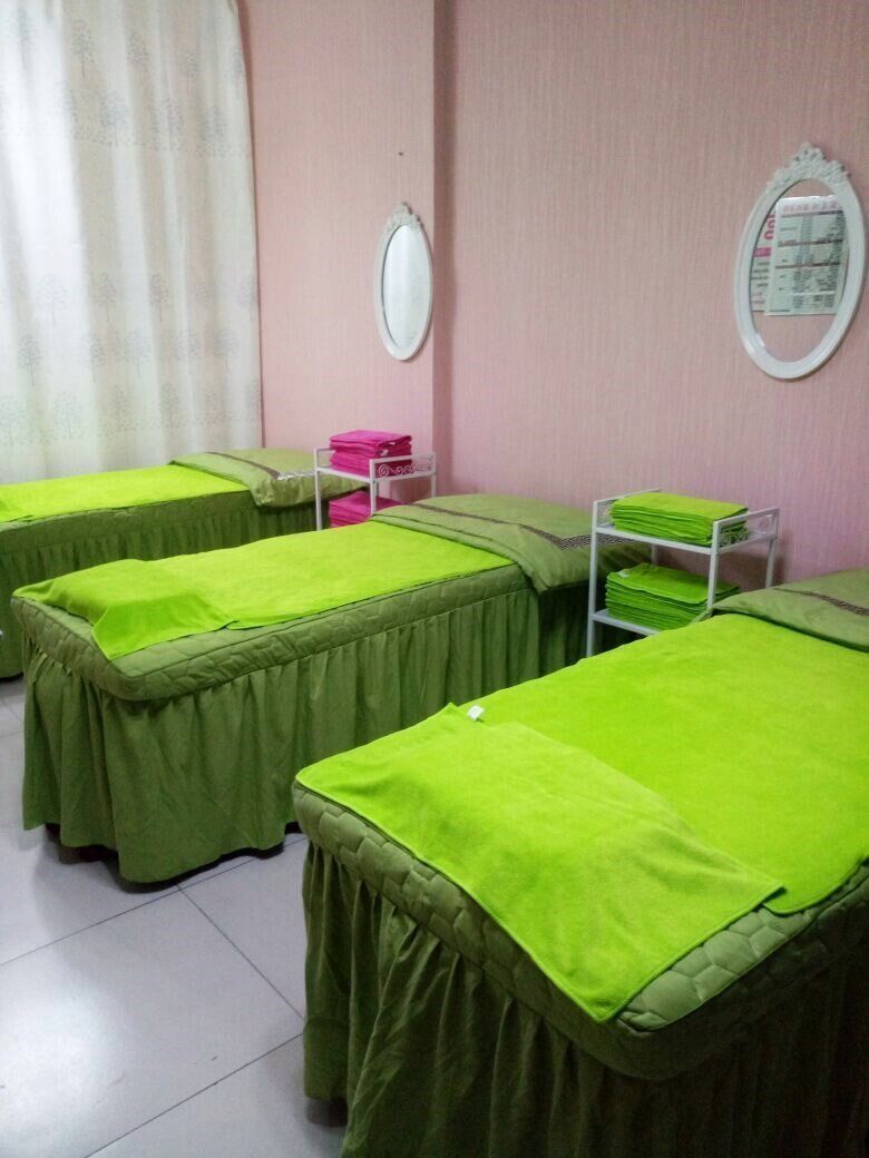 (fruit green customer special connection) beauty salon Baotou pillow towel bed towel bath towel with sticky hair band