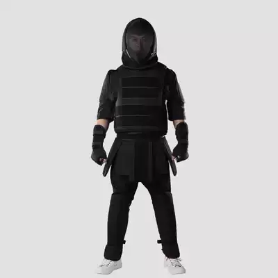 Jian Gong College soldier road protective gear Short soldier protective gear Soldier strike protective gear Safety thickening and removable