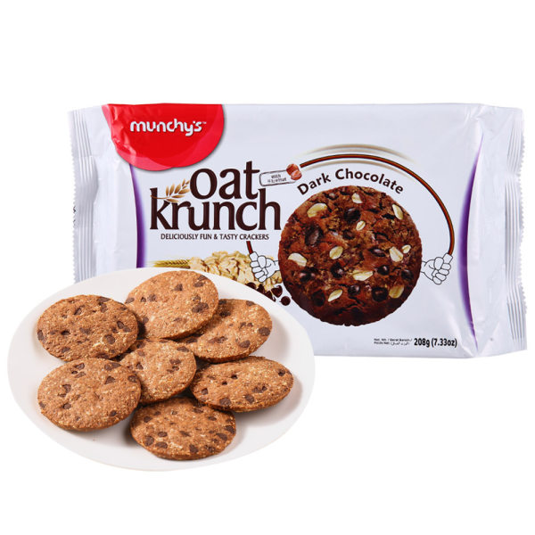 马来西亚进口 Munchy’s 马奇新新 燕麦饼干 50g*4包 天猫优惠券折后¥9.9包邮(¥29.9-20)多味可选 马来西亚进口 Munchy’s 马奇新新 燕麦饼干 50g*4包 天猫优惠券折后¥9.9包邮(¥29.9-20)多味可选