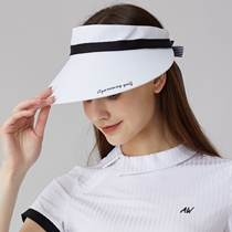 Golf hat womens Korean style fashion empty top hat quick-drying breathable large brim hat outdoor sun hat golf hat