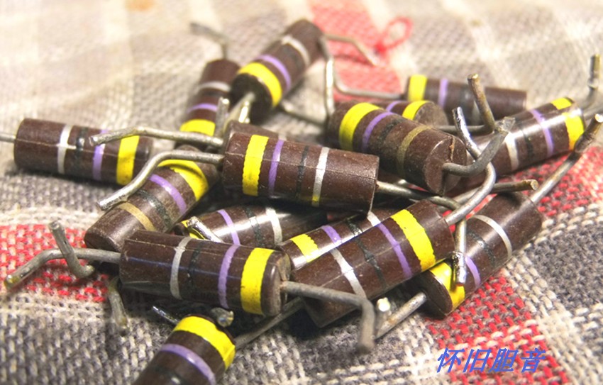 US second-hand TRW 1W 47R (47 Euro) color ring fever resistance early bile machine fever resistance