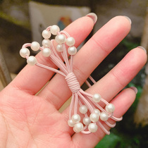 Yi Qi original small Pearl 2019 new head rope Korean rubber band can be used as the Hairband of the bracelet