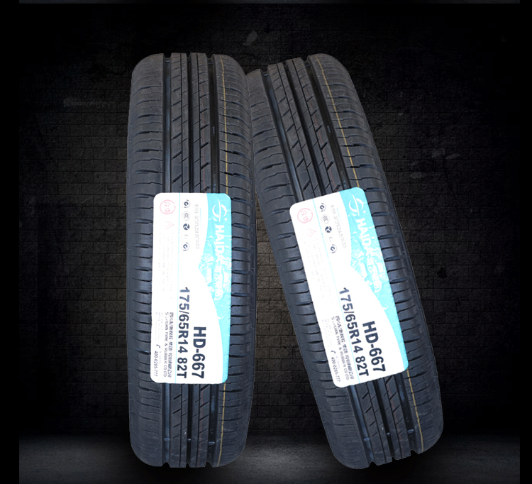 Lốp Haida 175 65R14 HD667 phù hợp với hà mã 2 Cupid Geely miễn phí tàu hoàn toàn mới chính hãng - Lốp xe bánh xe ô tô