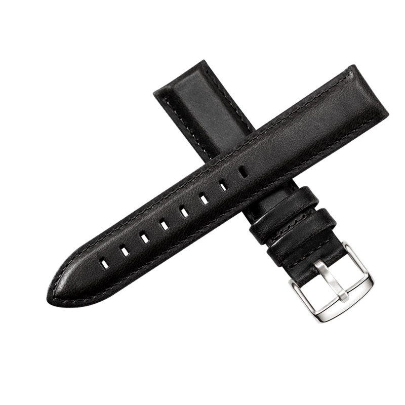 Watch Leather Strap Watchband for Alfajr WA-10 Al-Harameen 6102