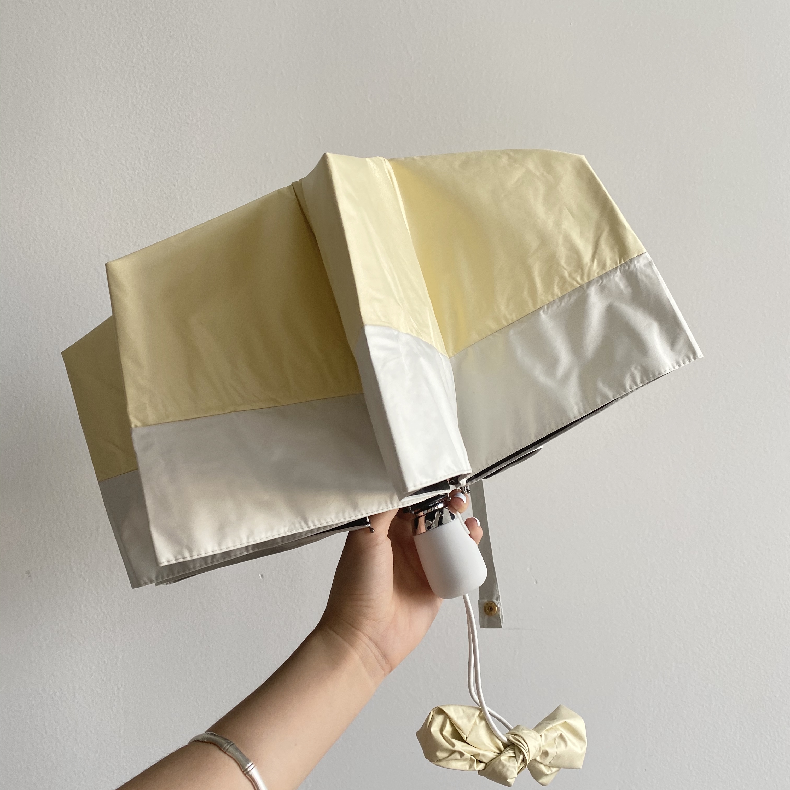 3fter warm wind ins automatic black plastic sunshade umbrella sunscreen anti-UV female rain and shine dual-use umbrella