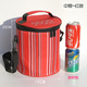 hộp bento giữ nhiệt Vòng hộp cách nhiệt hộp đựng đồ ăn lớn cầm tay thùng cách nhiệt túi nhôm dày với bát cơm nhỏ túi chống thấm nước - Hộp cơm điện sưởi ấm hộp cơm giữ nhiệt 3 tầng