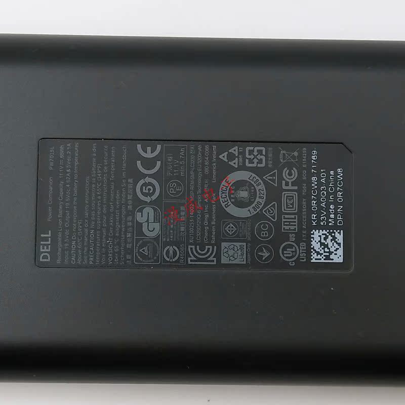 DELL Dell 18.000 mA điện thoại di động điện PW7015L điện thoại laptop tablet điện thoại di động - Ngân hàng điện thoại di động mua sạc dự phòng