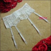 Phụ nữ châu Âu và Mỹ khóa garter set vớ cám dỗ ống dài vớ danh dự ren ren garter garter khóa - Nịt Tất dây nịt tất co dãn