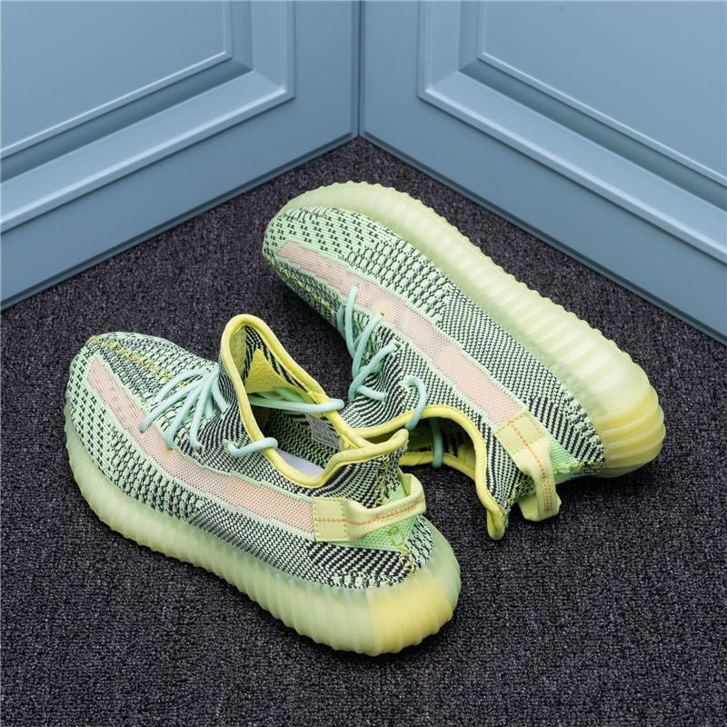 YZ Black Green Angeldiao   yeezy Dior coconut 350 v2 babysbreath What a blast Excessive poison quality goods Official website Higher version female Ice blue white