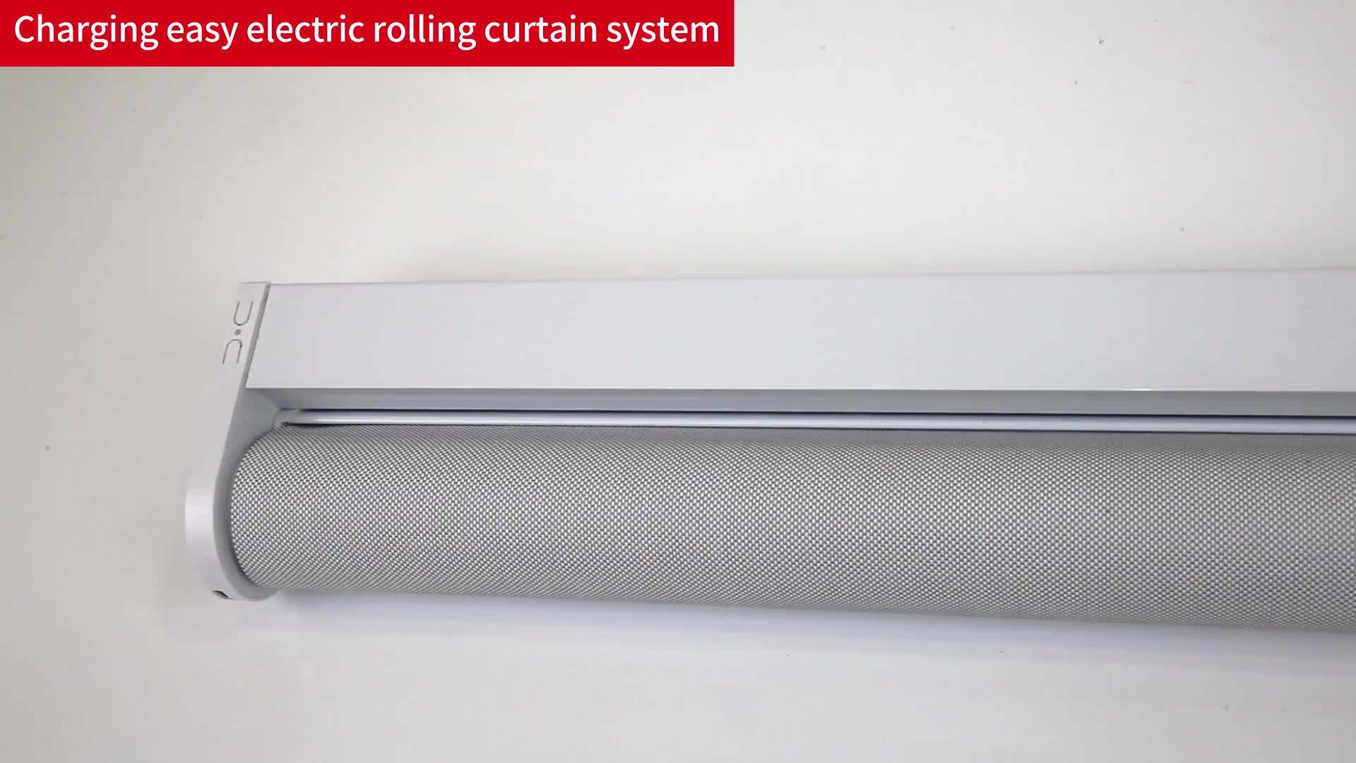 Motorized Chain Blinds Solar Tubular Tuya App 42mm Batterypowered Smart