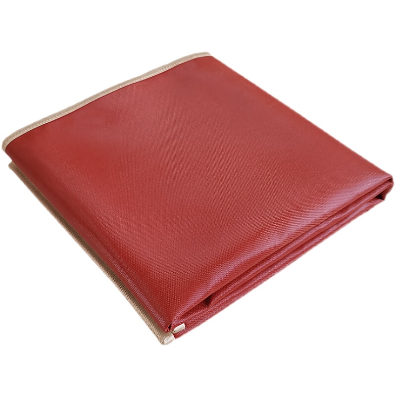 Silicone Welding Fire Blanket, Temperature Resistant to 1000 Degrees, Anti-Welding Slag and Sparks, Industrial Chemical 4S Shop Silicone Fire Blanket