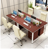 Desk Multi-person combination screen desk Staff desk Staff desk Four-person desk Double work desk