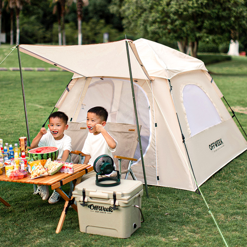 Earth Crust Research Institute Tent Outdoor Portable Folding Camping Automatic Camping Overnight Beach Indoor Waterproof Rainproof