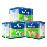 Petsoft Pet Taur брюки Бесплатная доставка мужская собака выделенная моча, одноразовая плюшевая золотая волоса вежливые подгузники