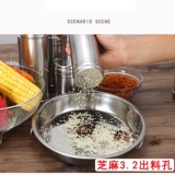 Приправа для барбекю спрыскивать бутылочные кунжутные бутылки чили тмин банки коммерческий соленый бак из нержавеющей стали вращаются большие отверстия