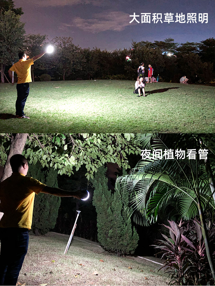 Fishing lamp, outdoor camping lamp, tent lamp, magnetic hanging lamp, night market stall, LED strong light camp lamp, charging super bright