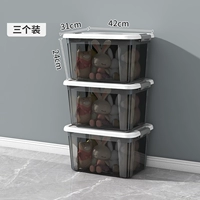 Прозрачный серый/большой размер*3