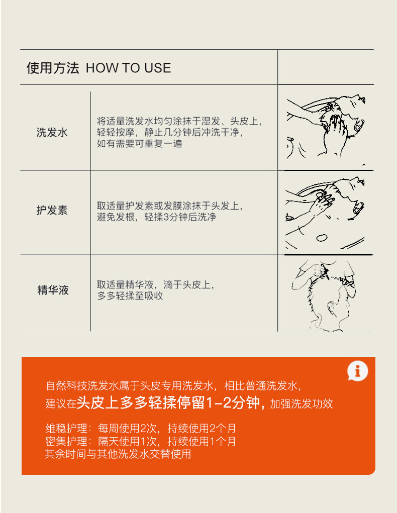 AolaKD 生姜去屑固发洗发水 350ml 图3