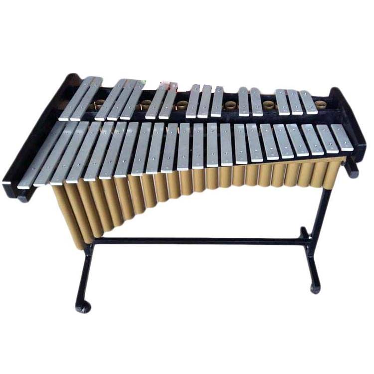 .Percussion marimba nhôm piano 37 phím đàn piano thép 32 giai điệu 25 giai điệu nhạc cụ carillon để gửi kệ - Nhạc cụ phương Tây