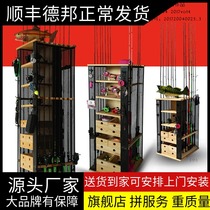 Love Luya Multi-functional fishing gear exhibition shelf Fishing Rod Shop Home Show Shelf Collection Putting Upscale Table Fishing Pole Display
