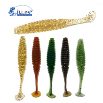 Lujah Bait Road Sub soft bait Soft worm 6 5cm 2 2g Bass Light Tail Fake Bait Road Subbait 10 Bait Bag