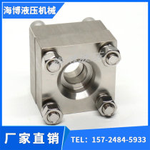 Stainless steel JB ZQ4485 national standard square flange A type complete set of high pressure square flange factory direct sales